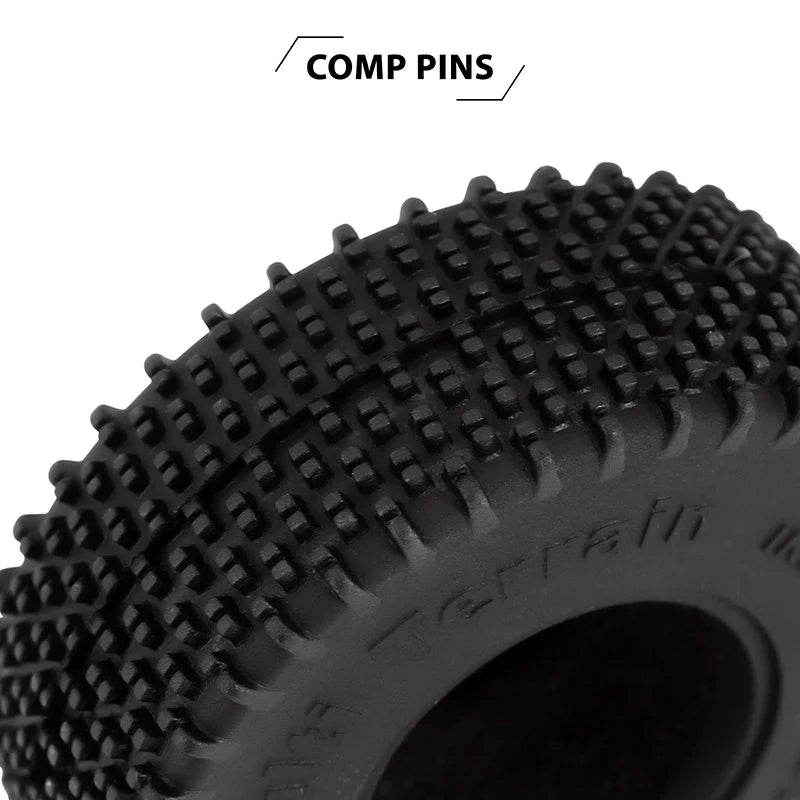 INJORA 1.0" 55*20mm Comp Pin Tires (T1013)