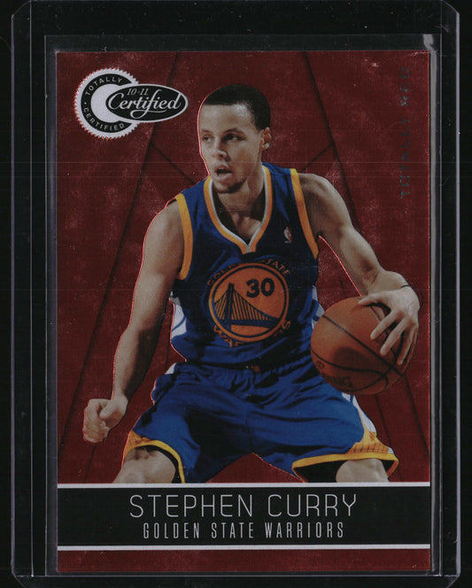 2010-11 Panini Totally Certified #142 Stephen Curry Totally Red #/499