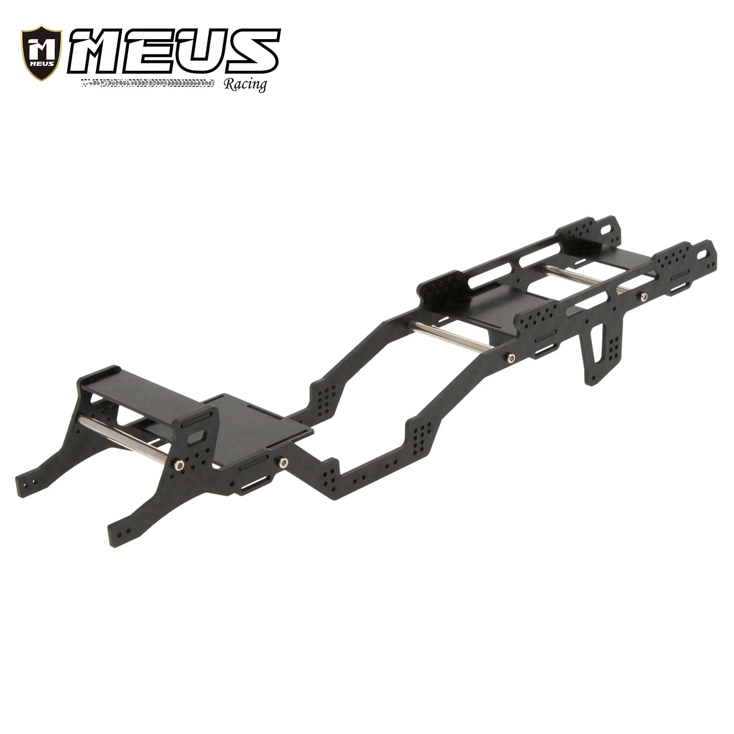 Meus Racing Carbon Fiber LCG Chassis /Center Axle Cover/Gear for Axial SCX24 6×6 Refit Kits