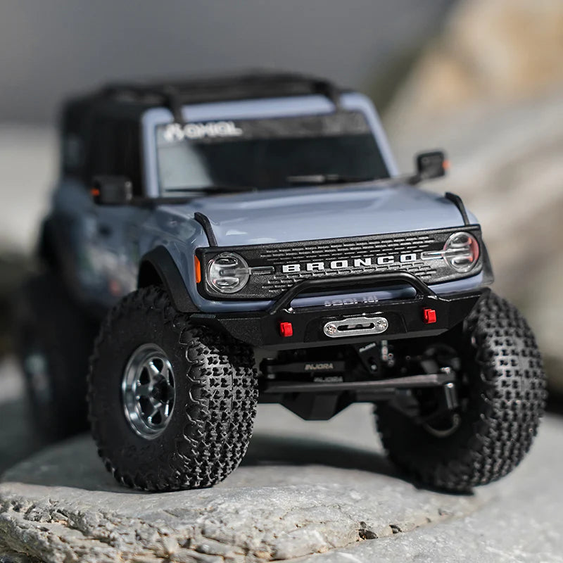 INJORA Aluminum Front Rear Bumper for 1/30 SCX30 Bronco
