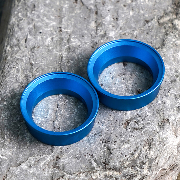 INJORA 4pcs Aluminum Wheel Barrels for 1.3" ModuWheel