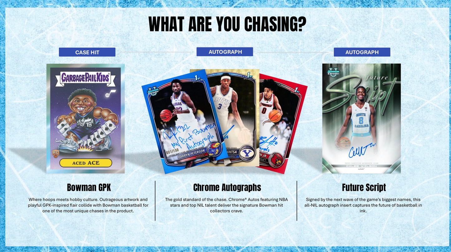 2025/26 Bowman Basketball Blaster Box