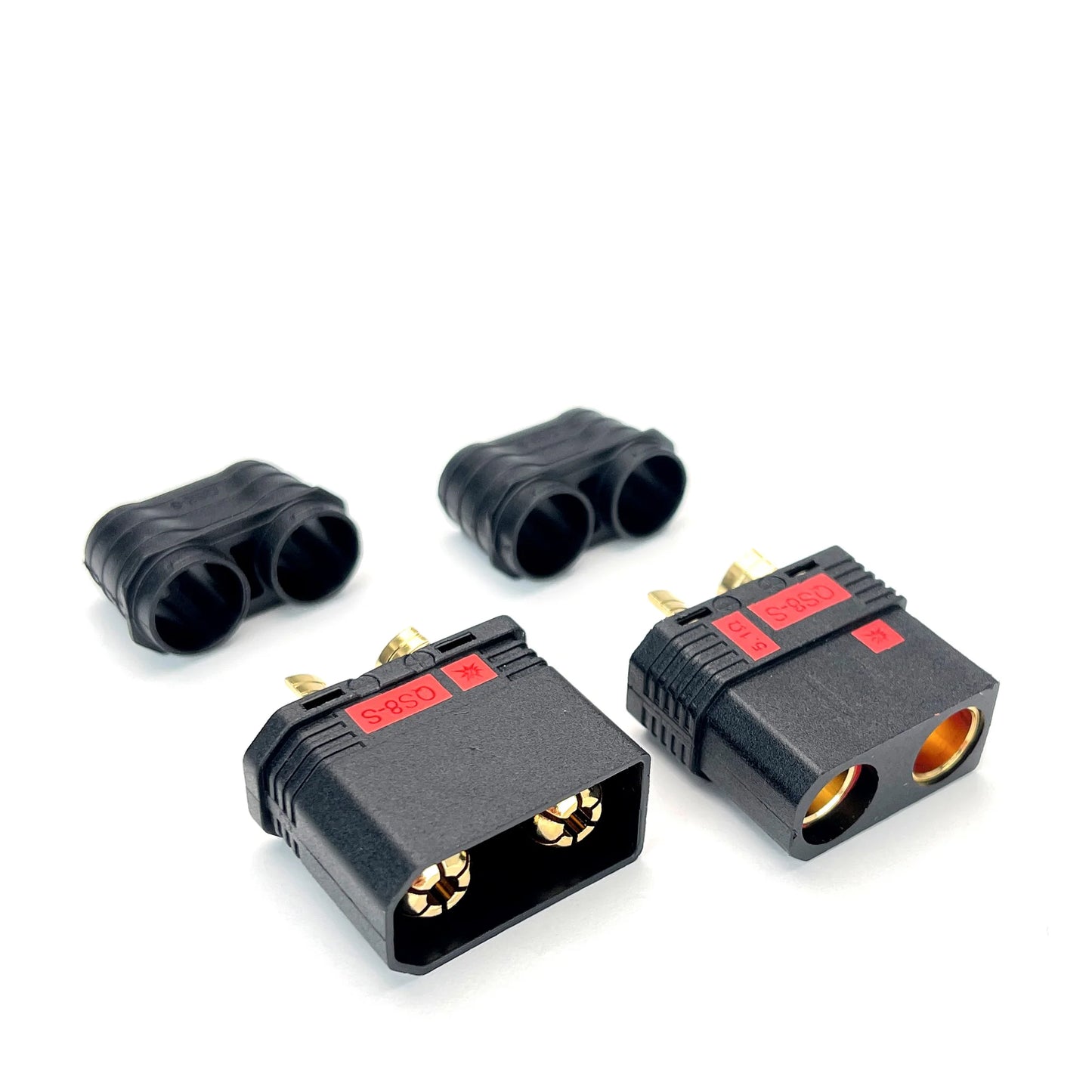 R1WURKS QS8-S Anti-Spark Connector (1 Male/1 Female)