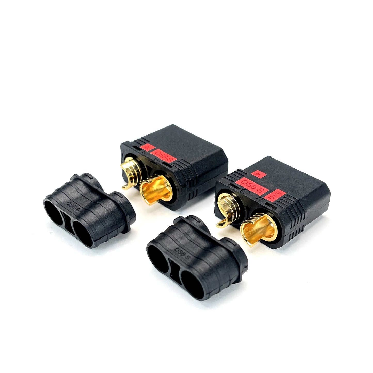 R1WURKS QS8-S Anti-Spark Connector (1 Male/1 Female)