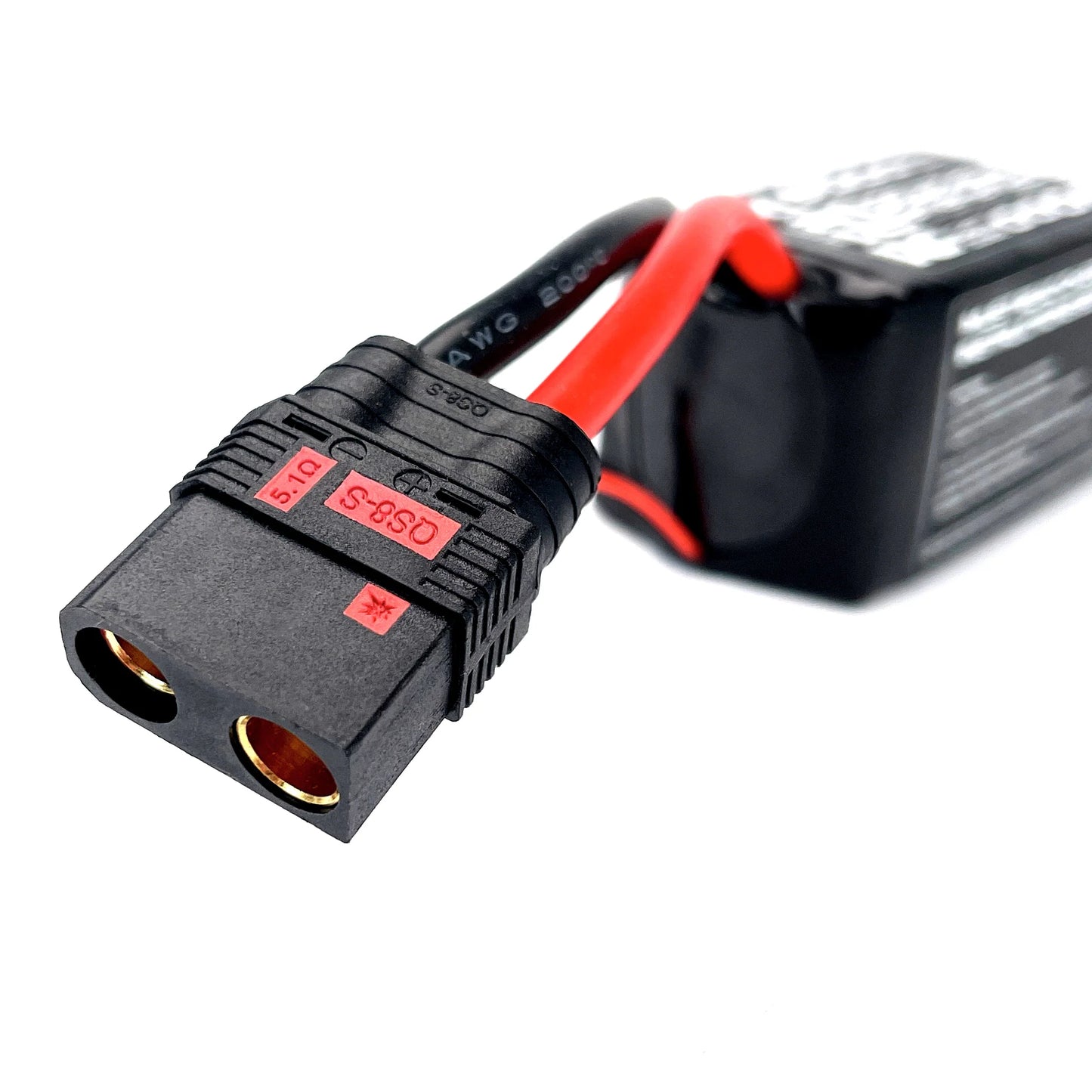 R1WURKS QS8-S Anti-Spark Connector (1 Female)