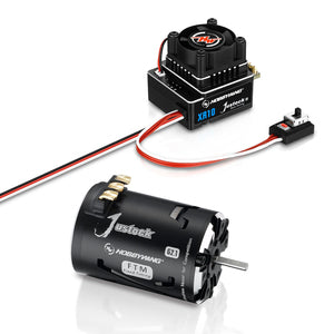 Hobbywing XR10 Justock G3S Sensored Brushless ESC/SD G2.1 Motor Combo (13.5T)