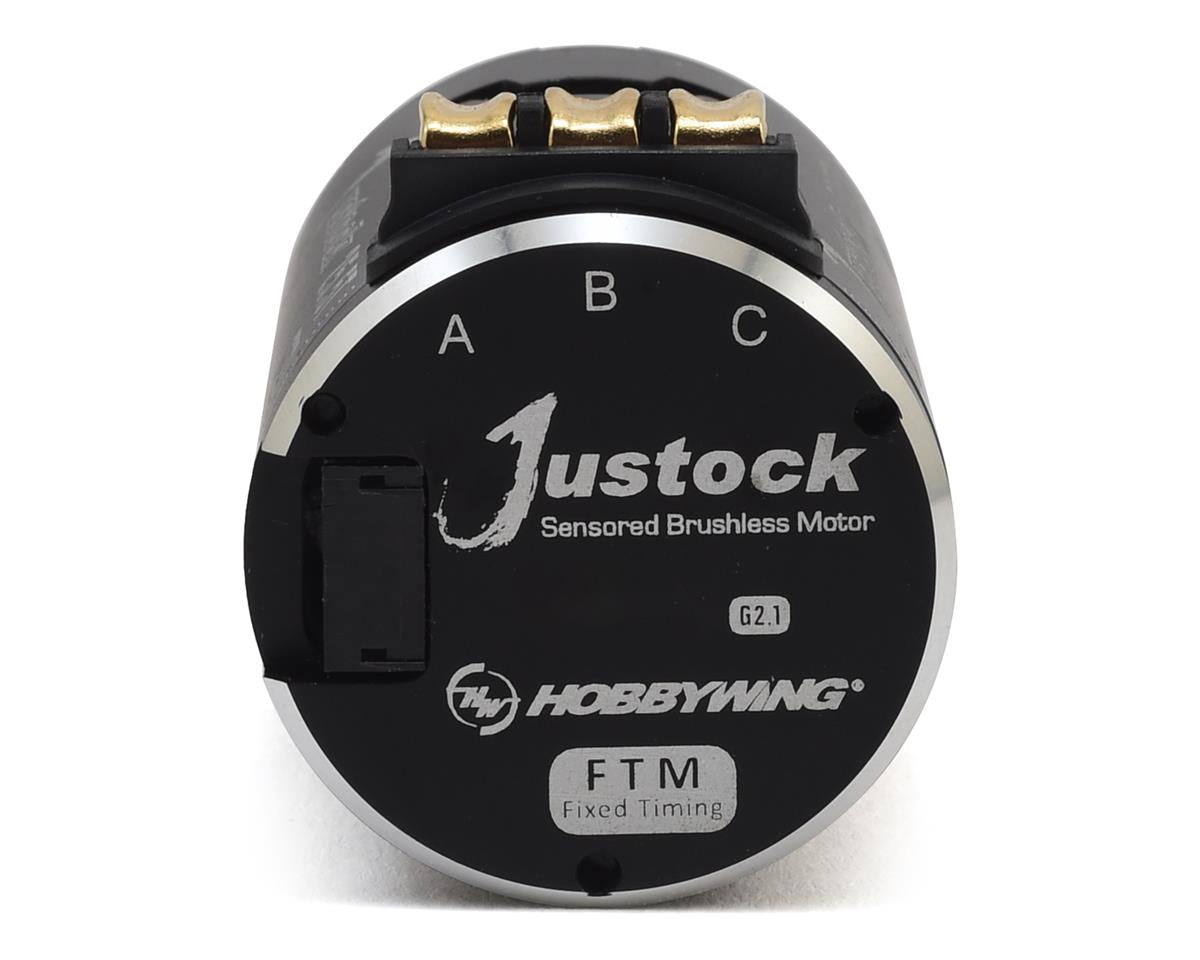 Hobbywing XR10 Justock G3S Sensored Brushless ESC/SD G2.1 Motor Combo (13.5T)