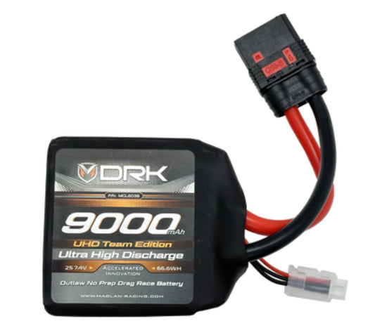 MACLAN DRK 9000 MAH UHD-C TEAM EDITION DRAG RACE BATTERY (QS8)