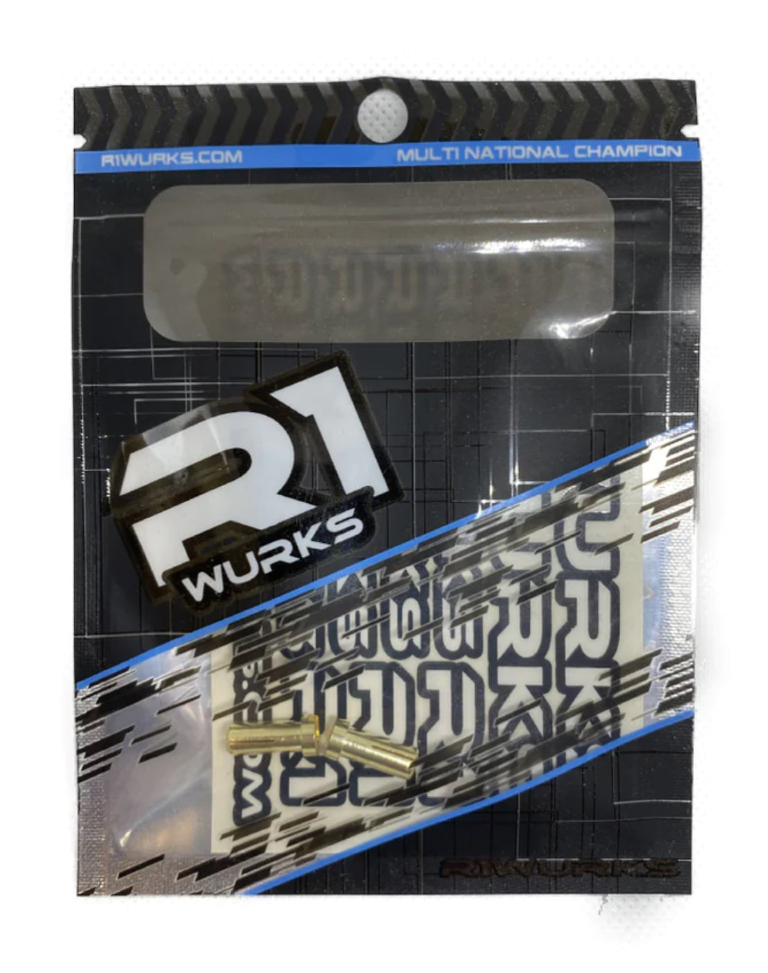 R1 Wurks - Gold 5mm x 14mm Low Profile Bullet Plugs