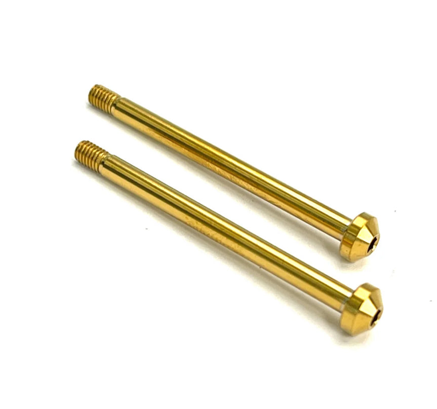 R1 Wurks DC1 Rear Outer Hinge Pin, Titanium (Titanium Nitride Coated)