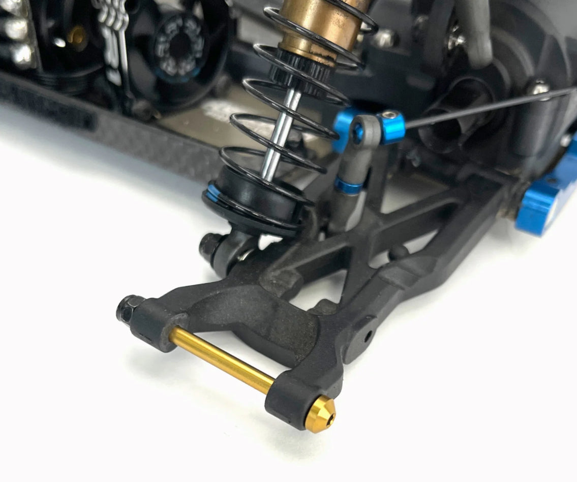 R1 Wurks DC1 Rear Outer Hinge Pin, Titanium (Titanium Nitride Coated)