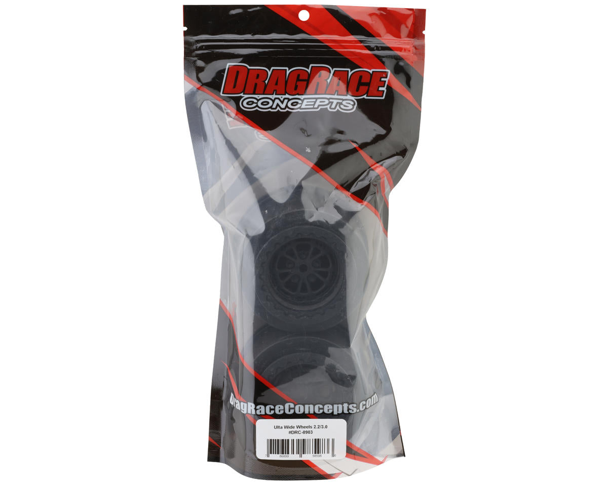 DragRace Concepts 2.2/3.0 Ulta Wide Rear Drag Wheels (2) w/12mm Hex