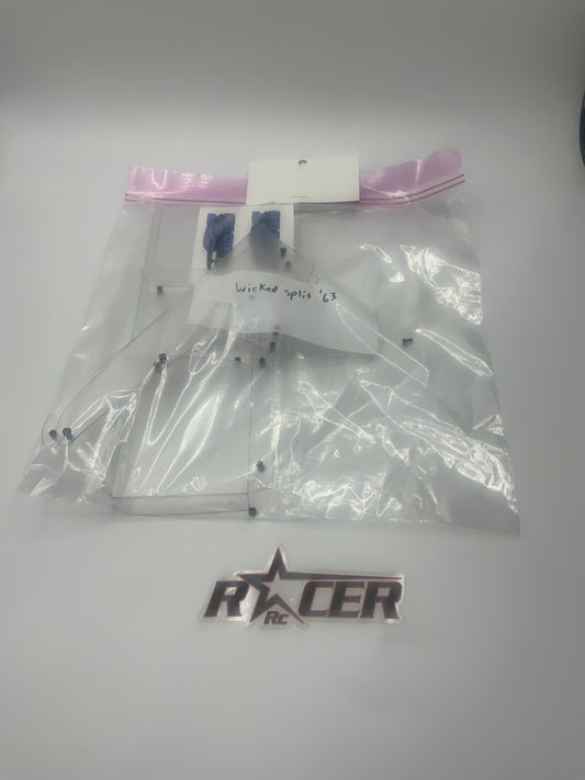 BC Race Cars 63 Wicked Split Rear Spoiler