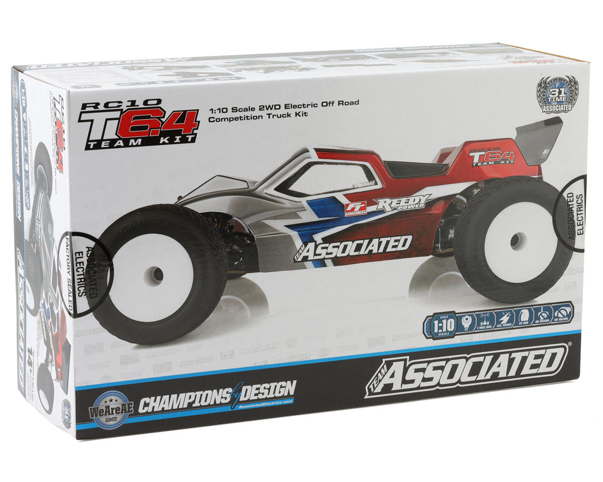Team Associated RC10T6.4 1/10 Off Road 2WD Stadium Truck Team Kit