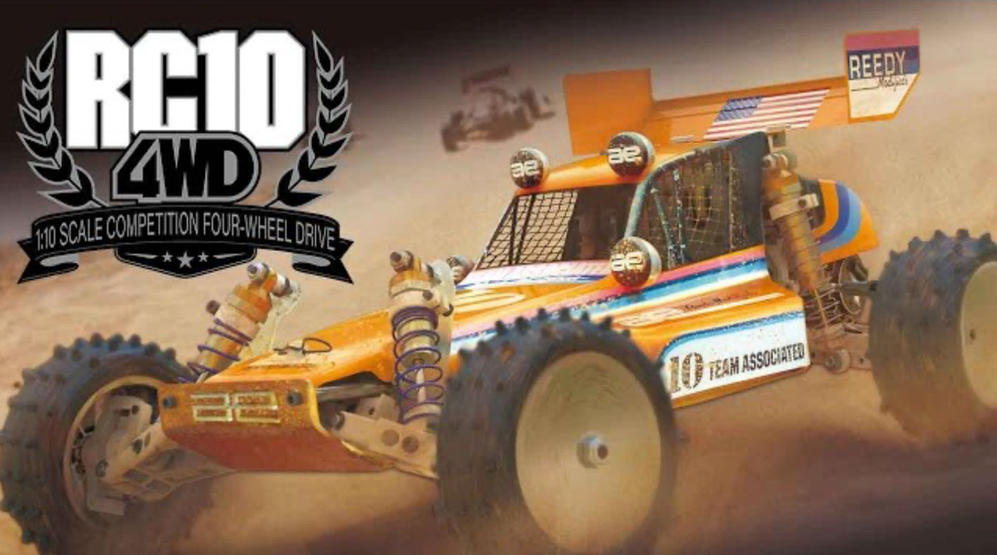 Team Associated RC10 4WD 1/10 Electric Off-Road Buggy Kit (Limited Edition)