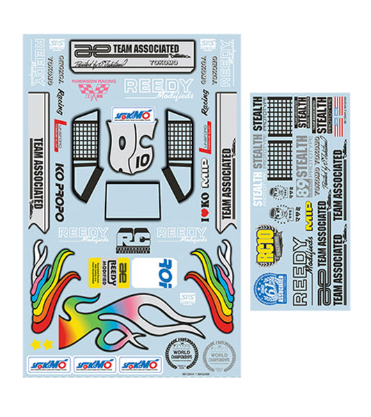 Team Associated RC10 ''89 Stealth Car Masami Edition Decal Sheet