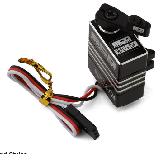 EcoPower WP173-X24 Aluminum Digital Micro Servo Direct Fit For Axial™ SCX24 (HV) (Waterproof)