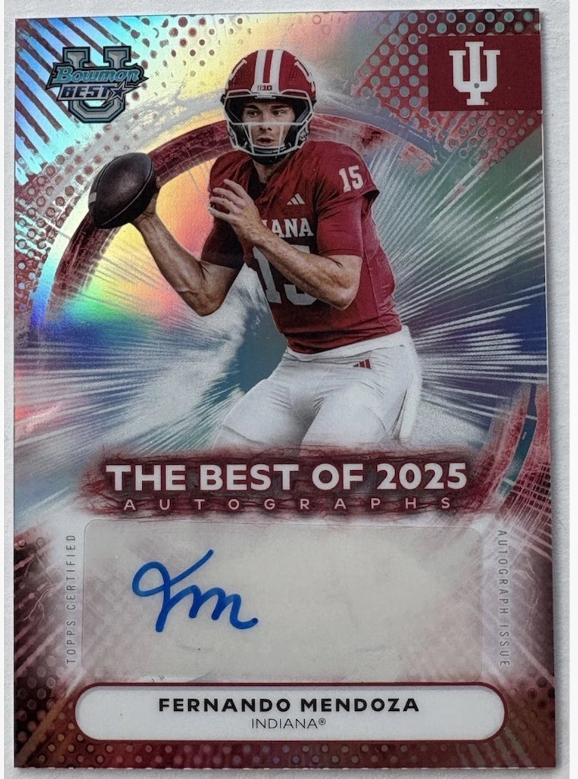 2025 Bowman University Chrome Football Factory Sealed Value Box