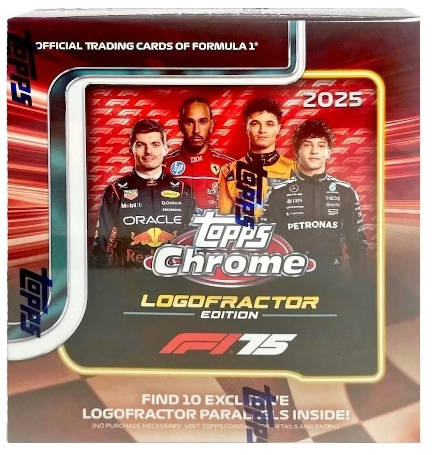 2025 Topps Chrome F1 Formula 1 Logofractor Box