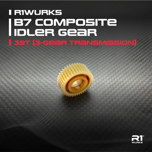 R1WURKS B7 Composite Idler Gear, 39T (3-Gear Transmission)
