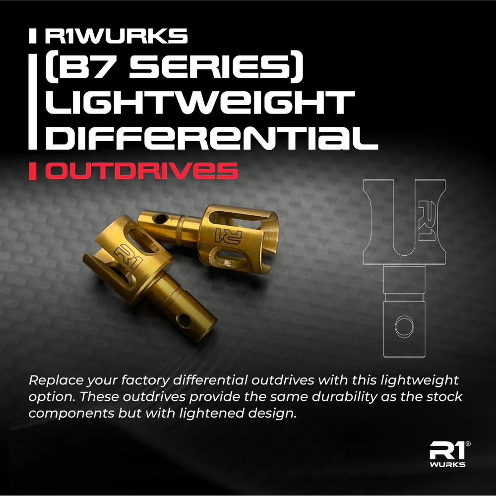 R1WURKS (B7 Series) Lightweight Differential Outdrives