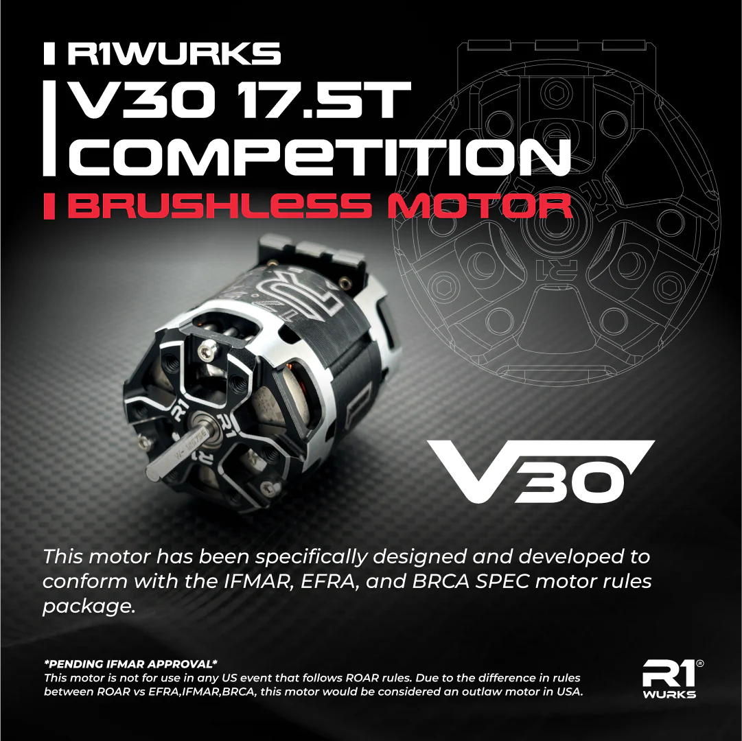 R1WURKS V30 17.5T (ROAR October 2025 Motor)