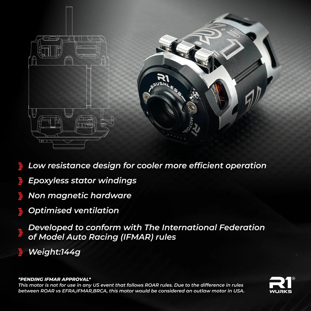 R1WURKS V30 17.5T (ROAR October 2025 Motor)
