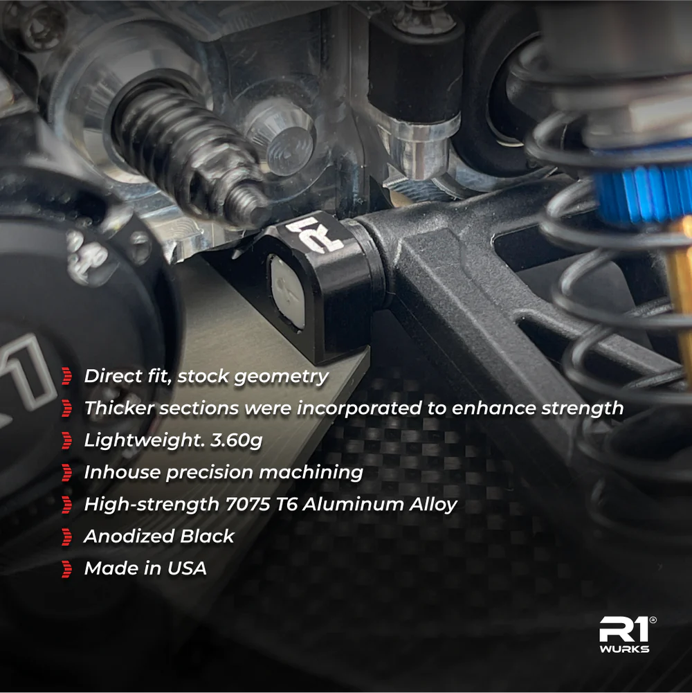 R1Wurks B7 Arm Mount C, Aluminum, Black