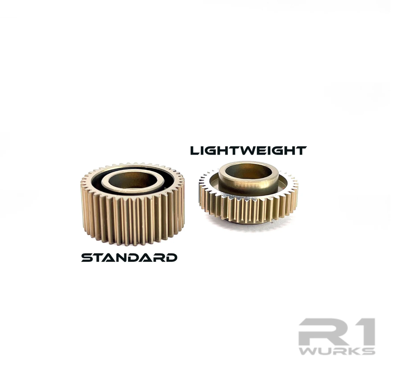 R1 Wurks DC1 Laydown Idler Gear, 39T, Lightweight