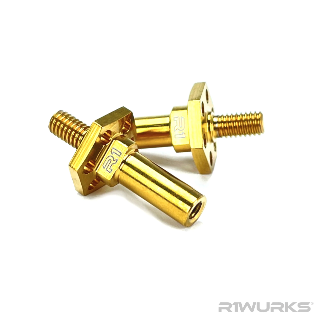 DC1 Front Axle Set, Titanium (Titanium Nitride Coated)