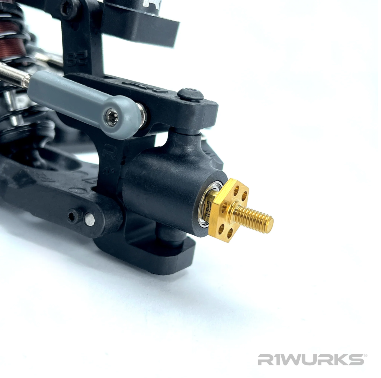 DC1 Front Axle Set, Titanium (Titanium Nitride Coated)
