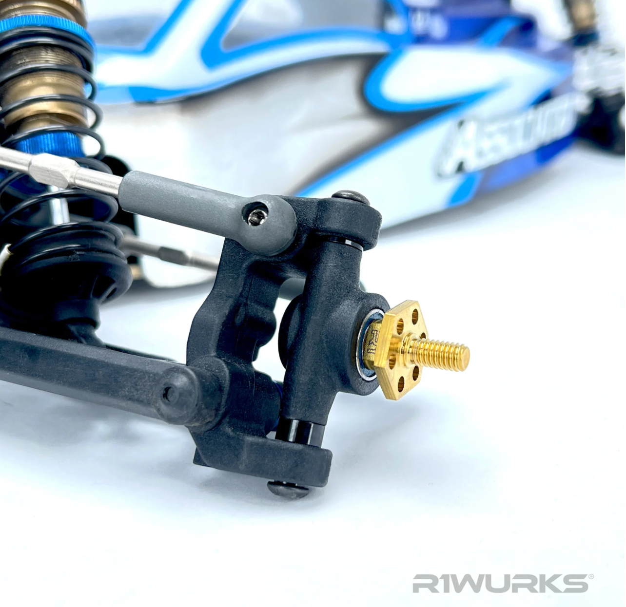 DC1 Front Axle Set, Titanium (Titanium Nitride Coated)
