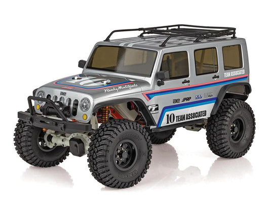 Team Associated RC10 Trail Truck Cattleman 1/10 4x4 Scale Rock Crawler Kit (Clear)