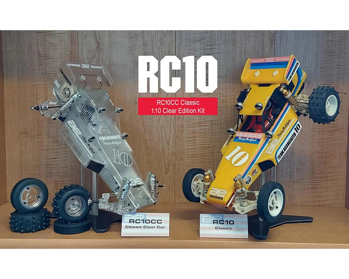 Team Associated RC10 Classic Collector's Clear Edition 1/10
