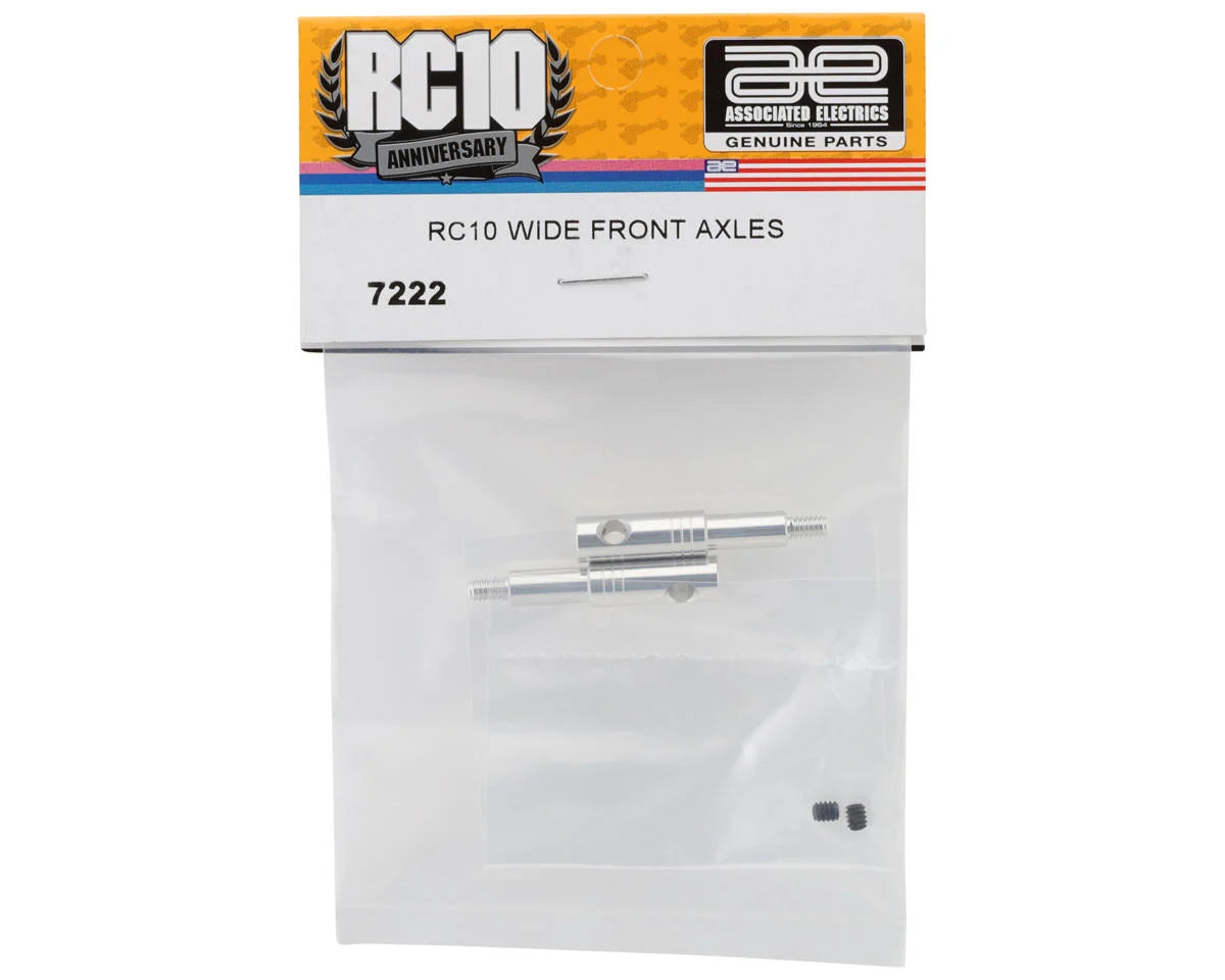 Team Associated RC10GT Factory Team Wide Front Axles (2)