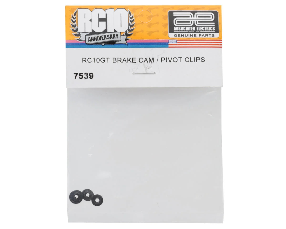 Team Associated RC10GT Brake Cam/Pivot Clips