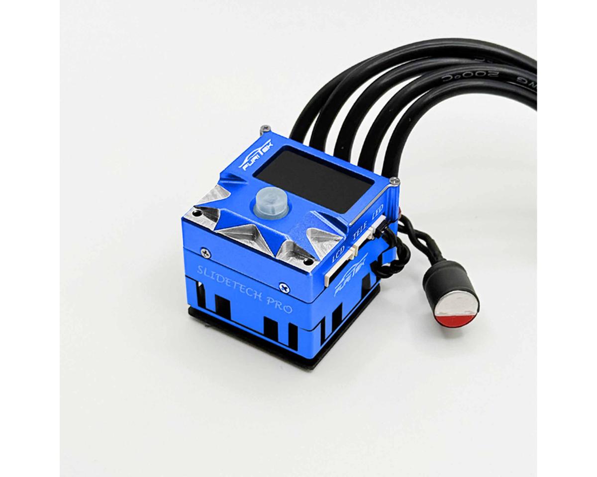 Furitek SlideTech PRO Drift & Stock 1/10 Sensored ESC w/OLED Display & Internal Fan (Blue)