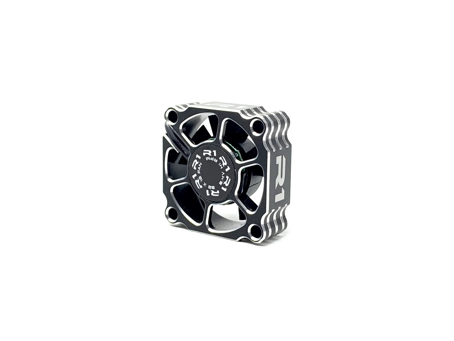 R1WURKS 8.4V 6 Spoke Aluminum 30mm Low Profile Motor Fan