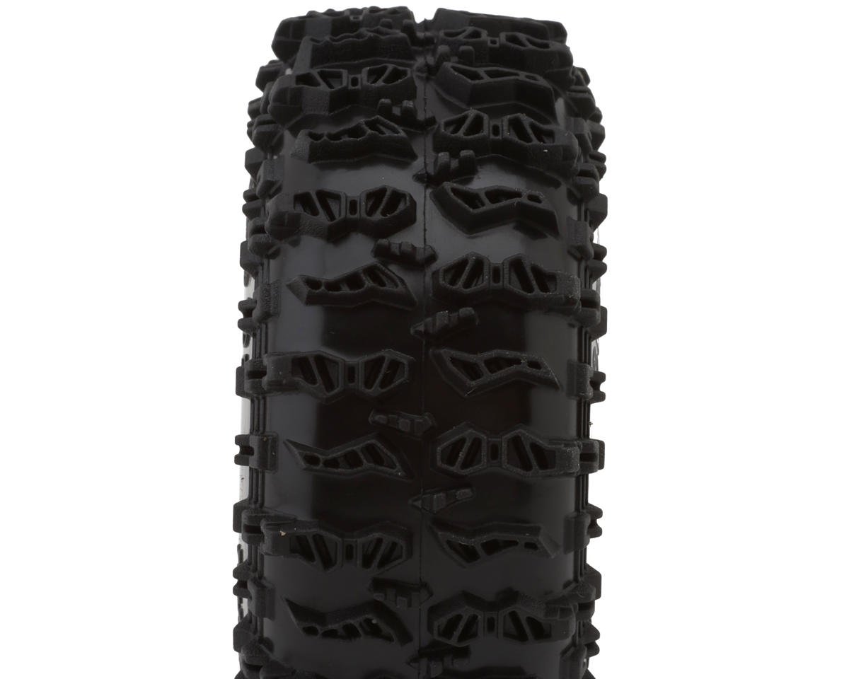 Injora 1.3" Cling On Micro Rock Crawler Tires Combo (4) (70mm OD)
