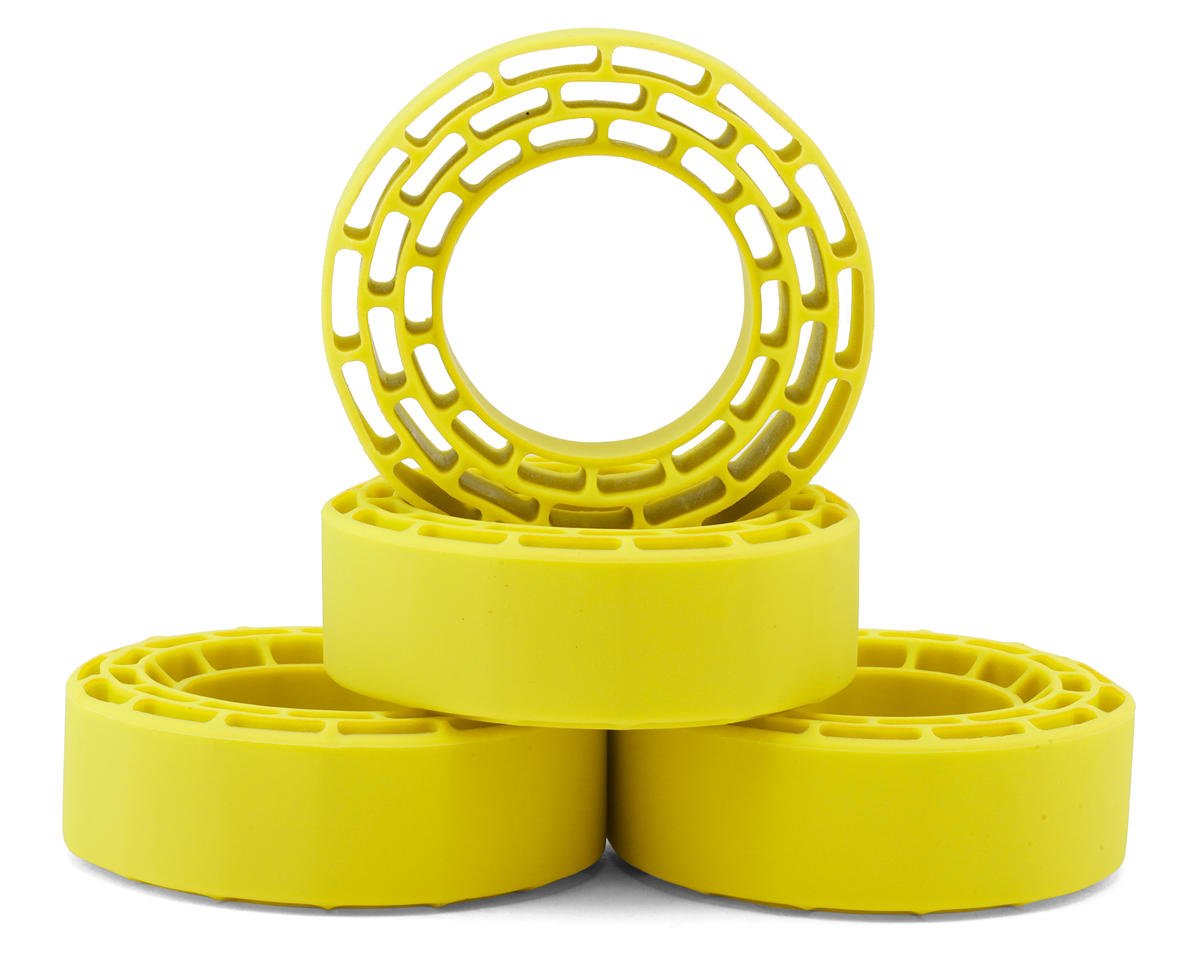 Injora 1.3" Cling On Micro Rock Crawler Tires Combo (4) (70mm OD)