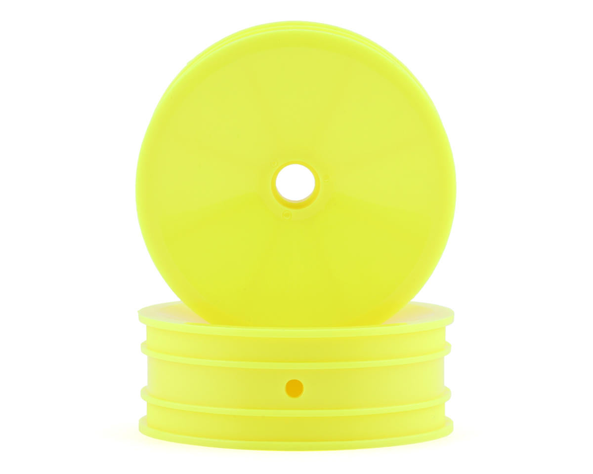 JConcepts RC10 Mono 1.9" Front Wheel (Yellow) (2)