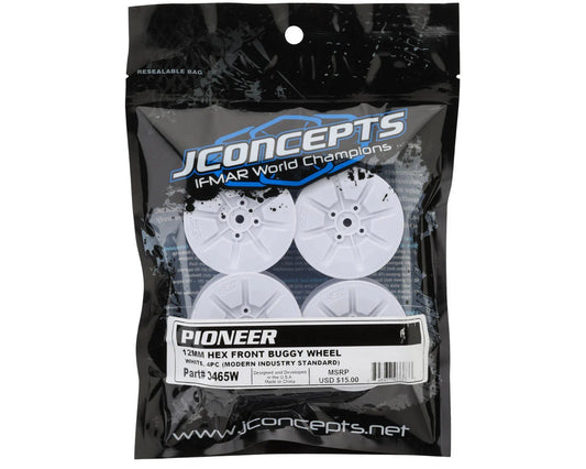 JConcepts Pioneer 2.2 2WD Front Buggy Wheels (4) w/12mm Hex