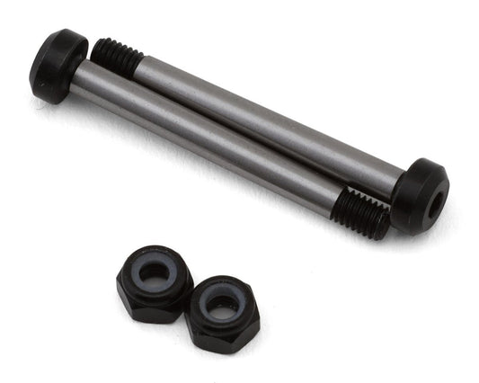Koswork YZ-870C/YZ-10 Outer Hardened Steel Suspension Shaft (2) (3x31mm) w/Aluminum Locknuts