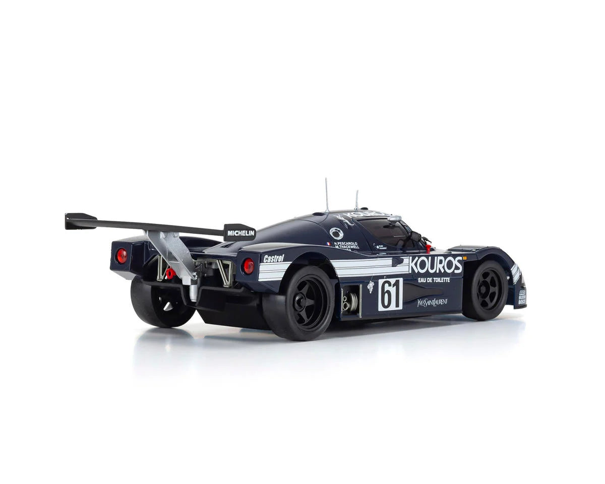 Kyosho MR-04 RWD Mini-Z Readyset w/Sauber Mercedes C9 1988 Body (Blue) w/KT-531P 2.4GHz Radio