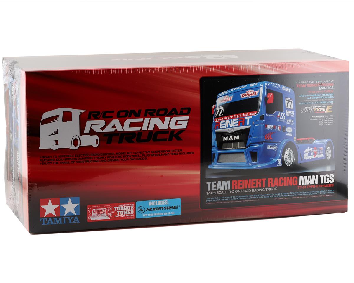 Tamiya Team Reinert Racing MAN TGS 1/14 4WD On-Road Semi Truck (TT-01)