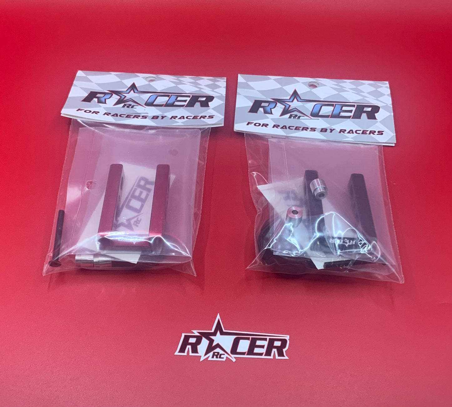 Racer RC DC1 1 Piece Wheelie Bar Mount With Speed Secret Wheel & Alluminum Wheel Bushing