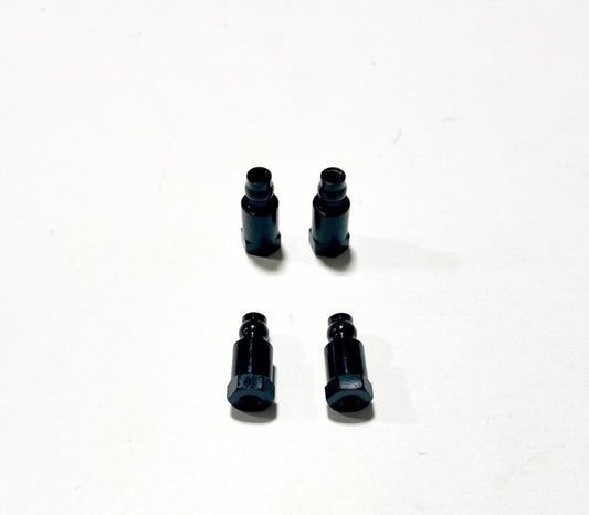 3/8 Shock Stand Offs Red/Black