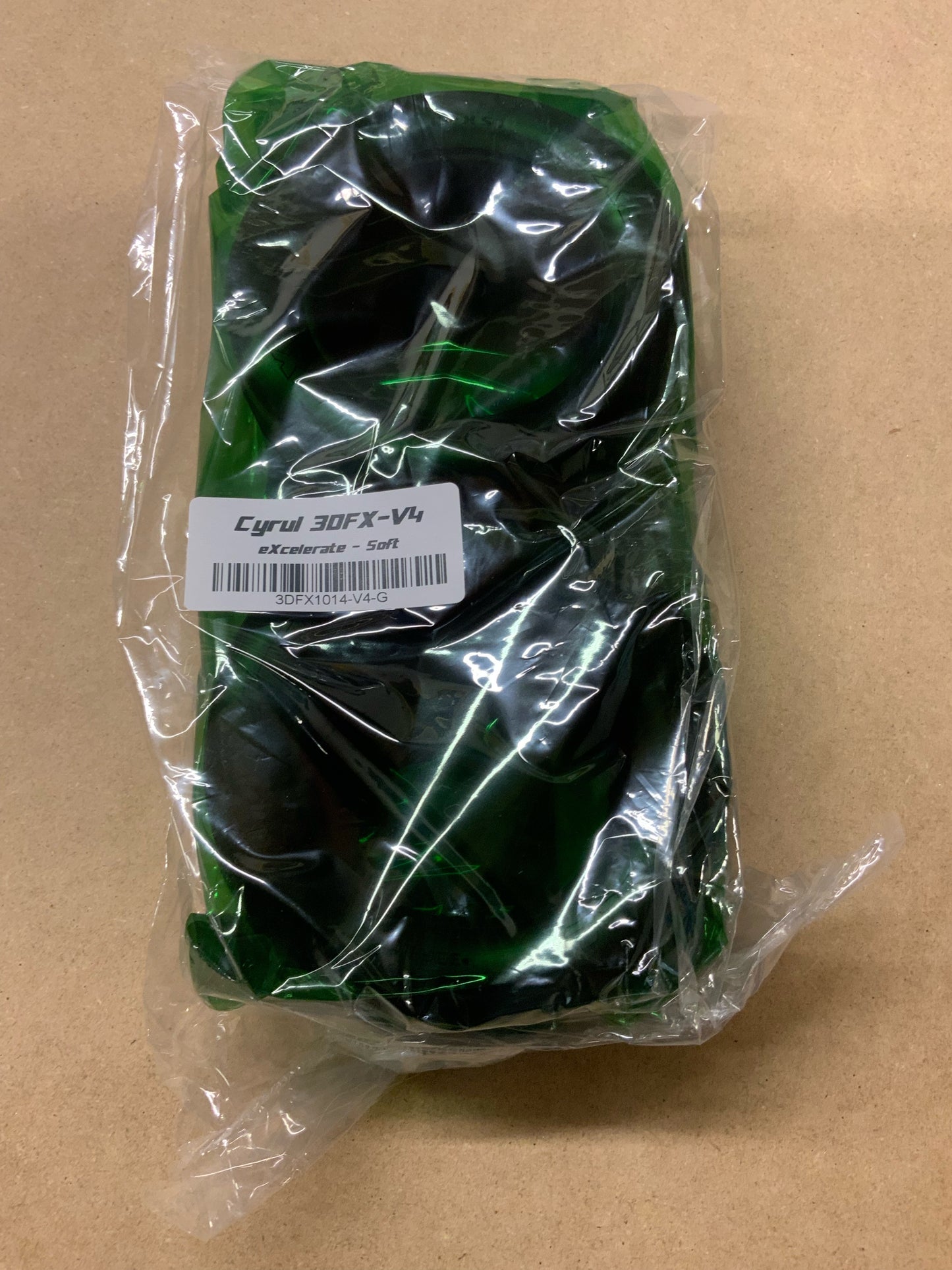 Cyrul 3DFX V4 Green Soft Compound eXcelerate Belted Drag Tires