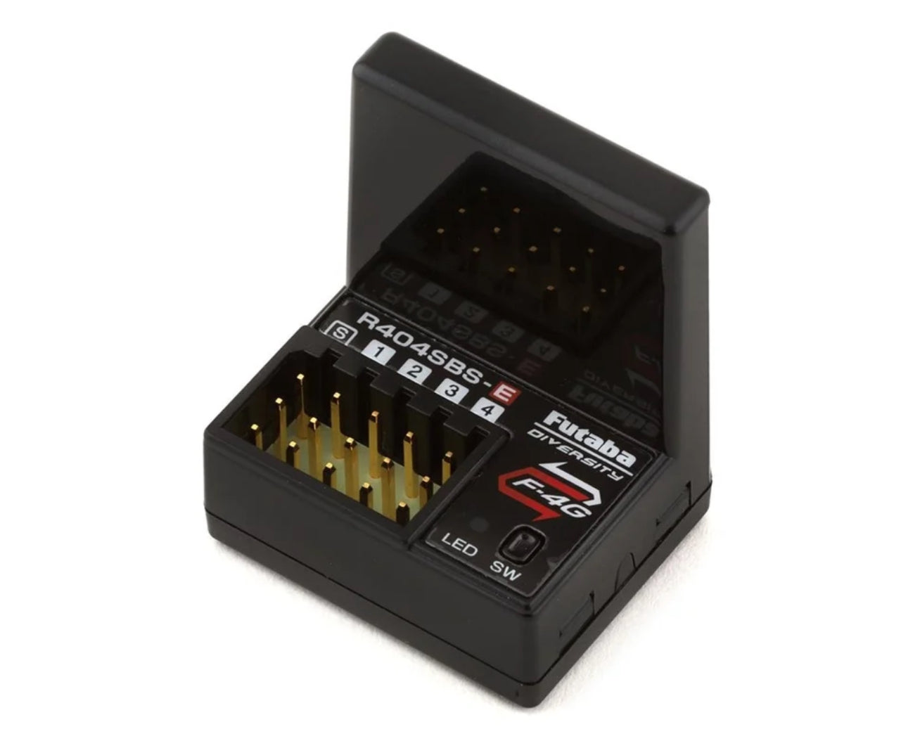 Futaba R404SBS F-4G T-FHSS 4-Channel 2.4Ghz Telemetry Receiver (SR/T-FHSS/S.Bus2)