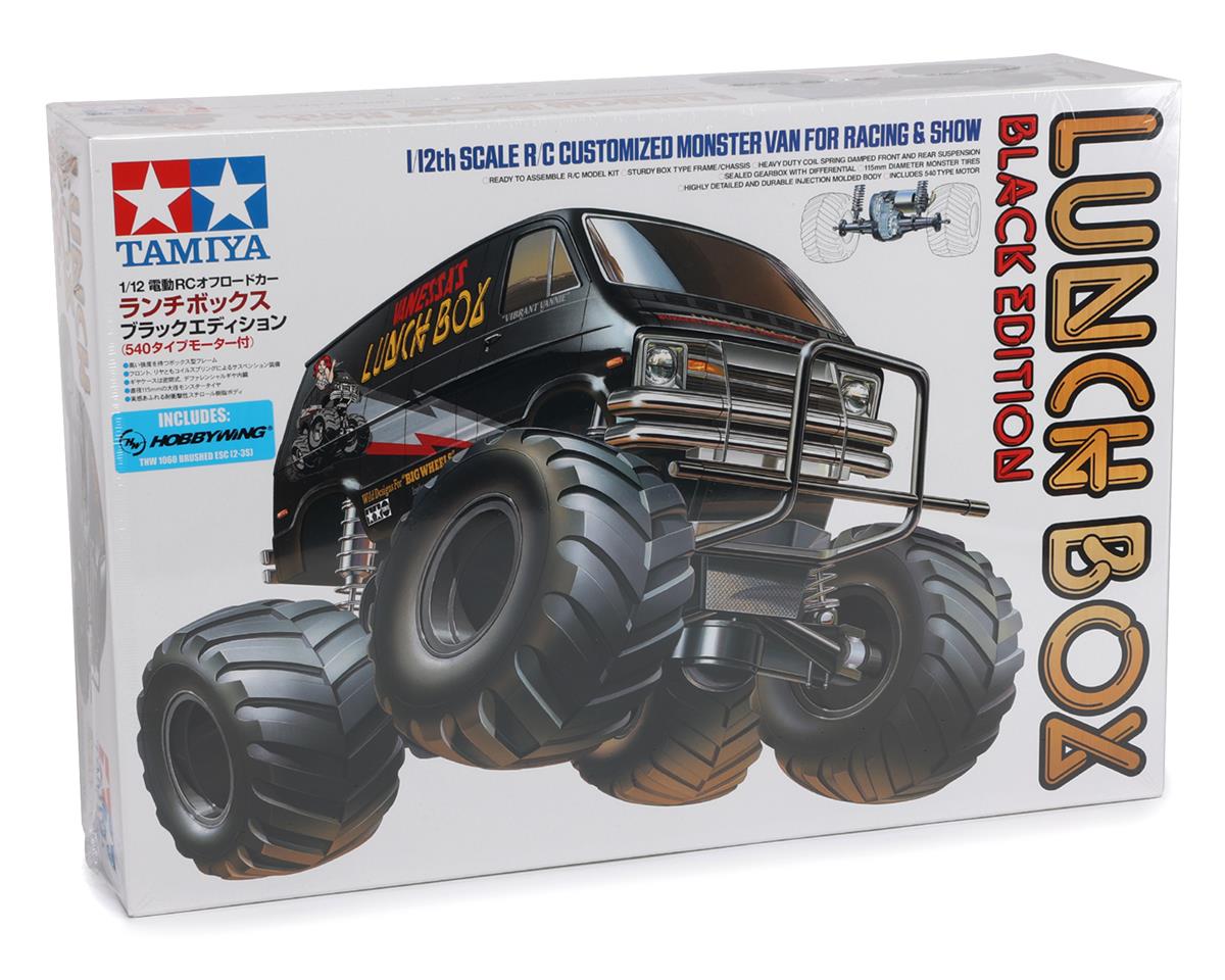 Tamiya Lunch Box "Black Edition" 2WD Electric Monster Truck Kit